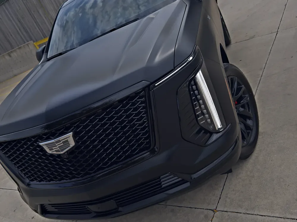 2026 Cadillac Escalade in stealth matte paint protection film
