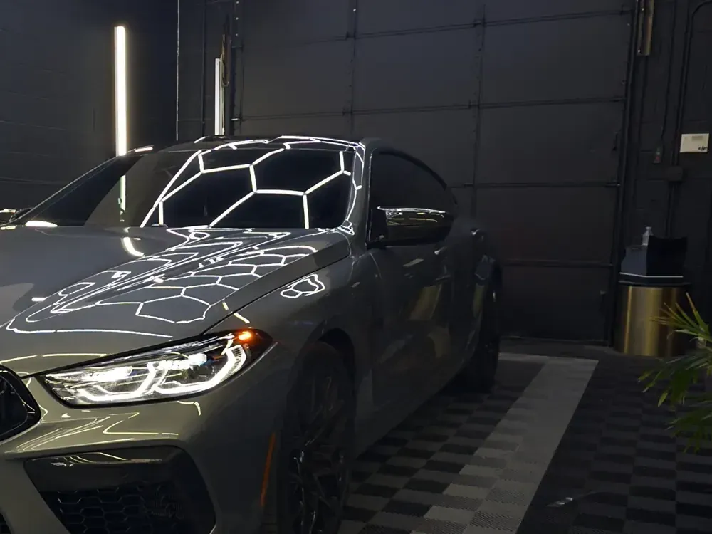 BMW M8 at Chicago Auto Spa